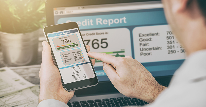 review your credit report